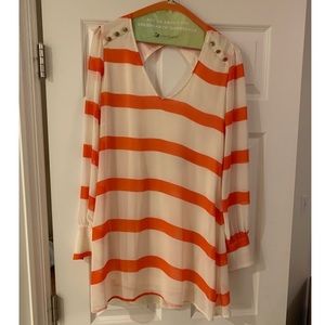 Stripped Shift dress